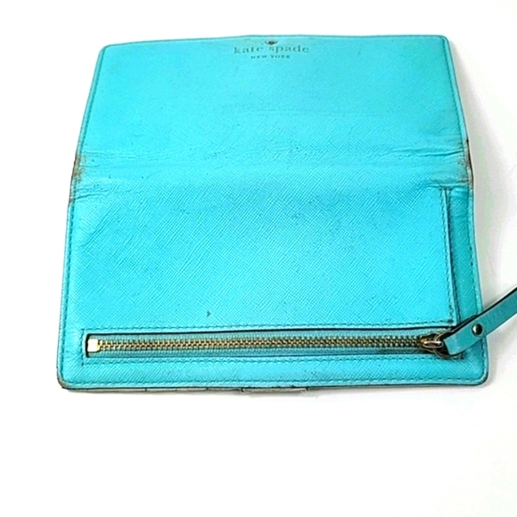 Kate Spade Mint Leather Wallet - Picture 7 of 7